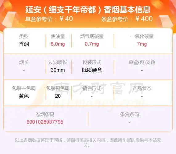 2023延安香烟价格表:30元-50元左右的烟有哪些