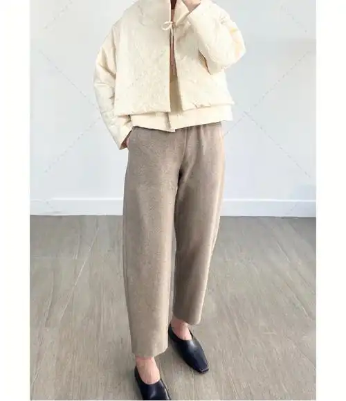 marni羊毛奶奶裤