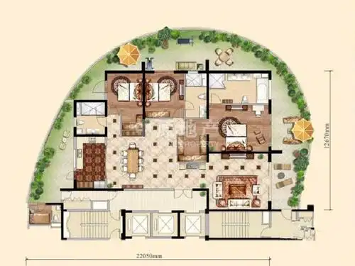 城南 高新区 龙湖世纪峰景 大平层 出售