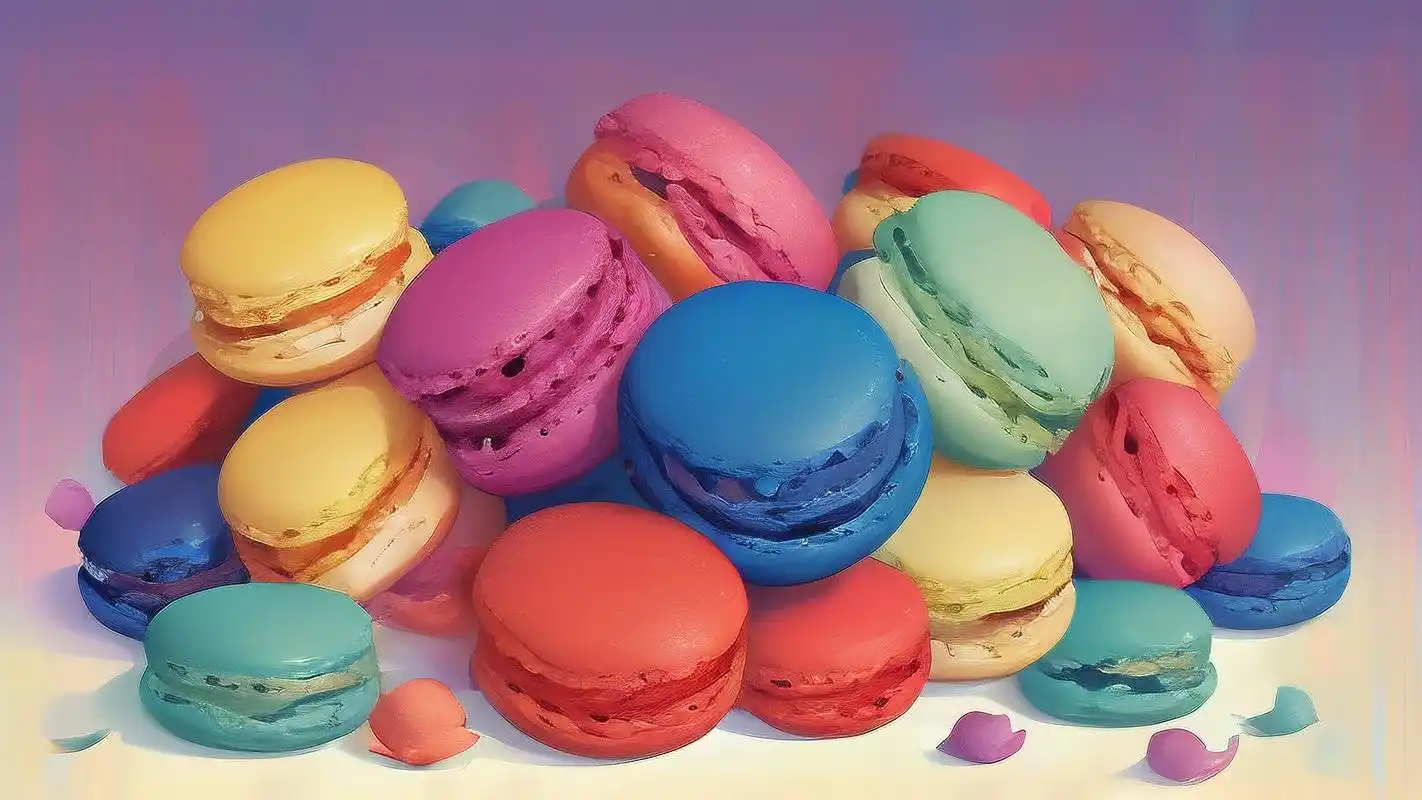 97马卡龙渐变色梦幻背景图96 马卡龙渐变色,如梦似幻,仿佛置身于