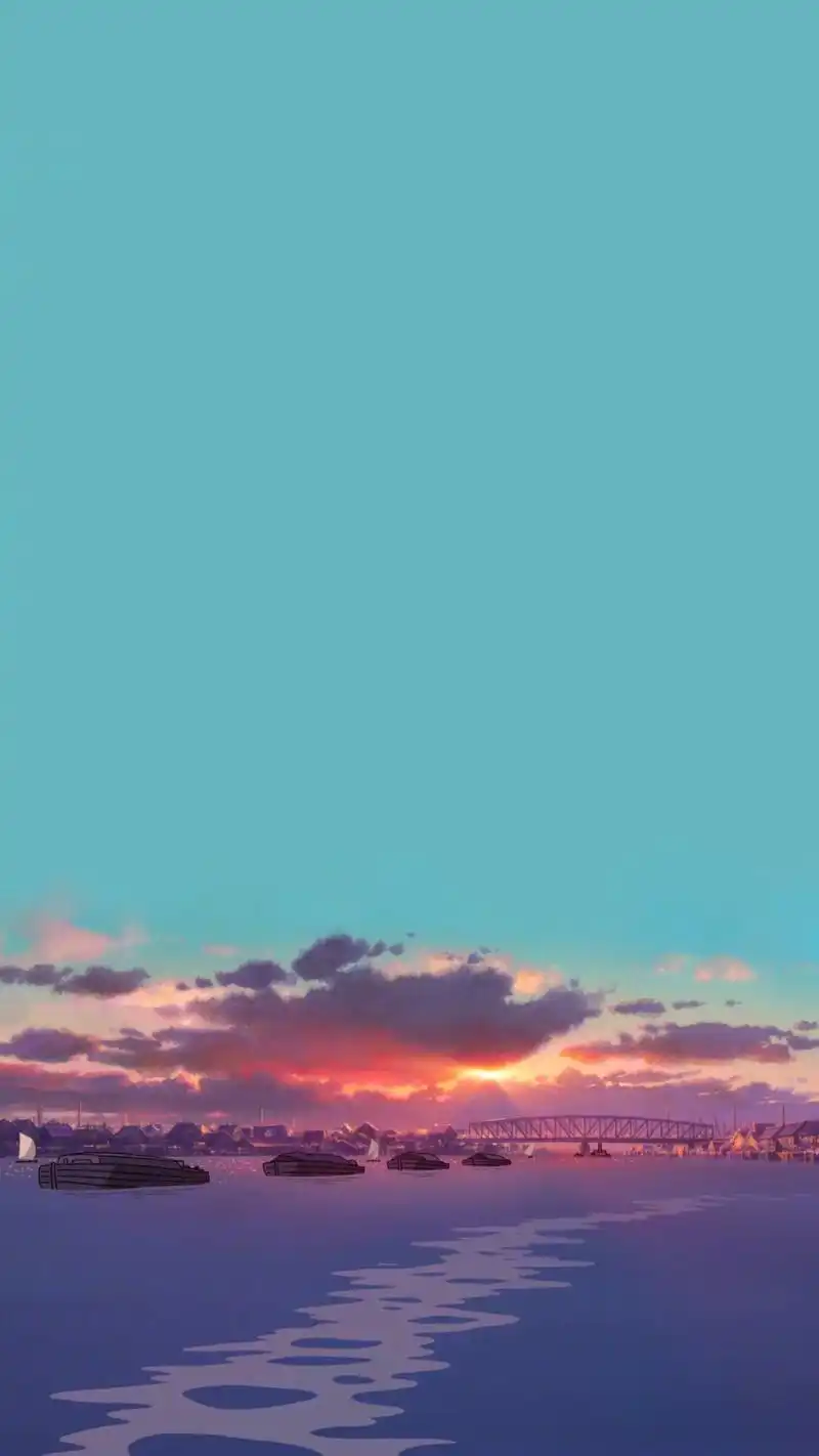 竖屏宫崎骏动漫背景图