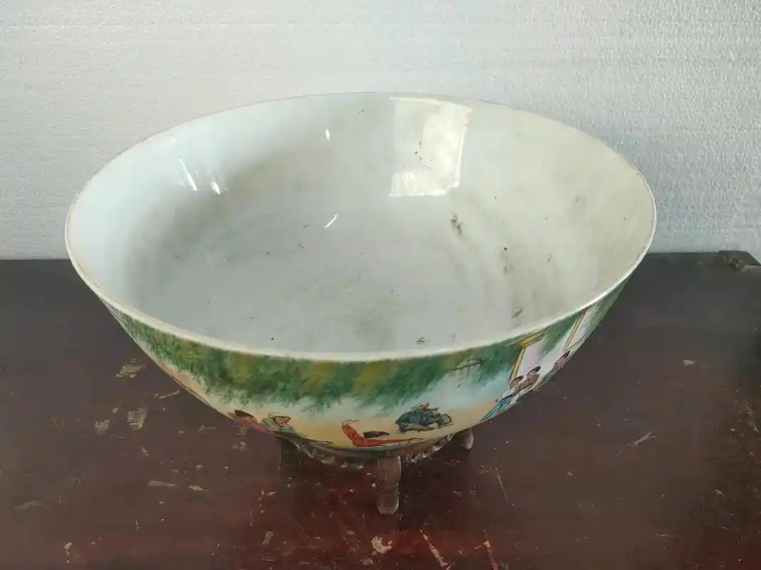 江西景德镇艺术瓷厂  文革大瓷碗.囗径31.5公分 高15公 - 抖音