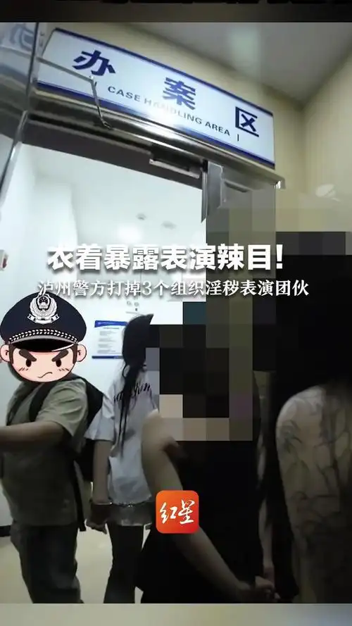 泸州警方打掉3个组织淫秽表演团伙,抓获42名涉案女主播_凤凰网视频