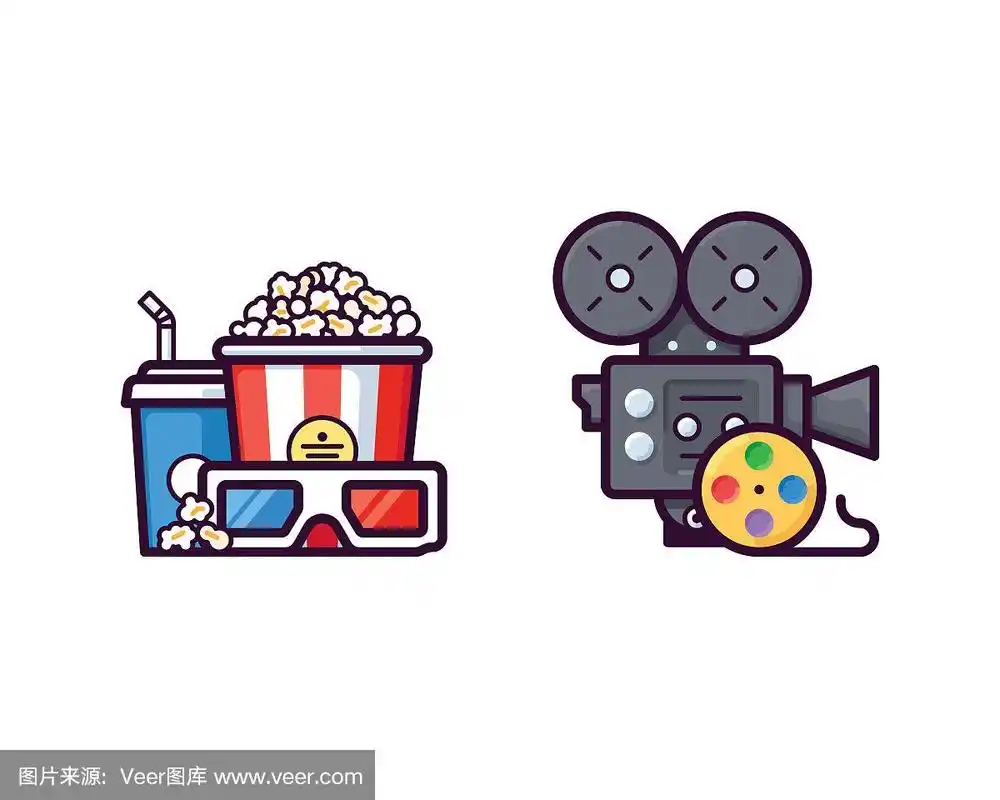 电影矢量图标