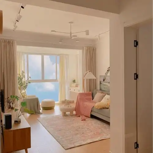 59㎡小户型单身公寓,清新原木风格,满满治愈幸福感!_生活_主人公_装修