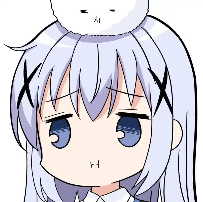 板绘临摹智乃酱表情包～提比的表情也太有趣了#请问您要来点兔子吗