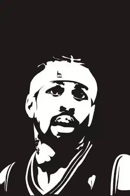 千呼万唤始出来!今天的手机壁纸主角是艾弗森_第5张图片