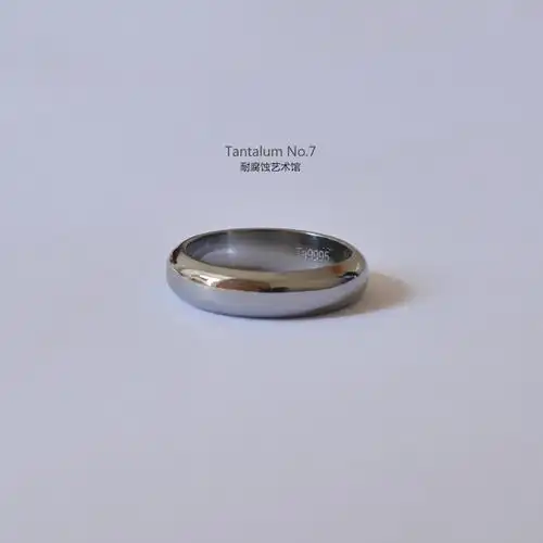 巨阙1s巨阙1s纯钽戒指厚重精巧弧面佩戴舒适戒指