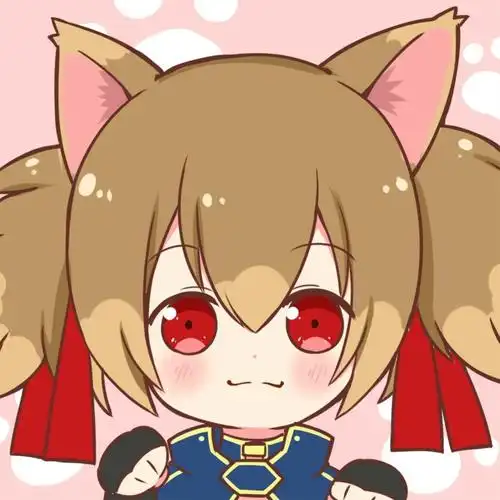 刀剑神域Ⅱ西莉卡绫野珪子猫耳猫妖萌头像