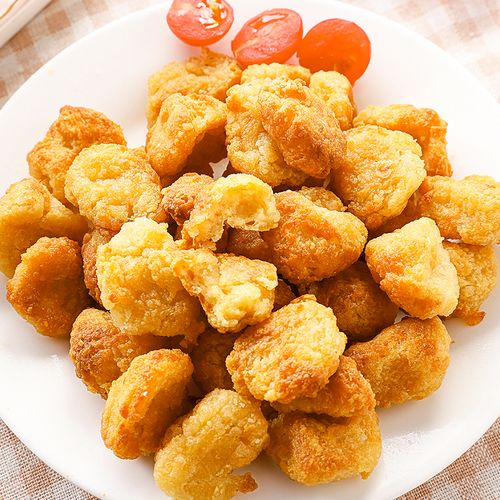 鸡块鸡米花炸粒粒上校商用油炸小吃半成品包点