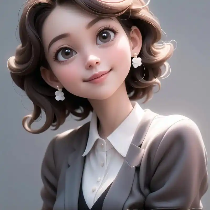 正装,职业装女生头像一,迪士尼公主风格头像 #头像# #头像分享# #女生