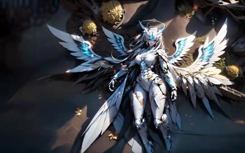 机甲少女 高清4k电脑壁纸 未来科技