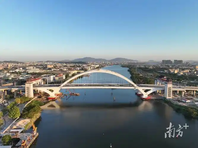 揭阳市区进贤门大桥正式通车_榕江_榕城区_项目