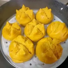 开花南瓜馒头