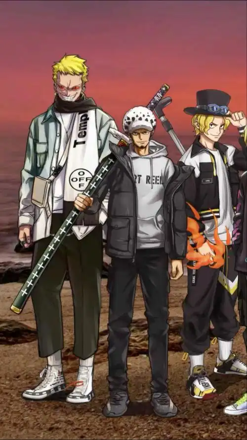 潮牌海贼王集合,谁最酷欢迎评论