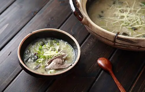 【原创】皮蛋猪肝粥