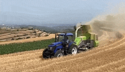 风吹麦浪小心火了