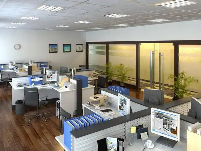 北京专业办公室装修实木地板贴图