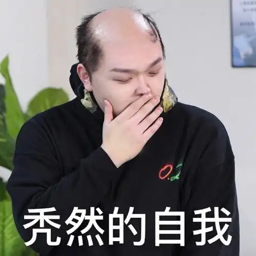 艾福杰尼谢广坤同款秃头