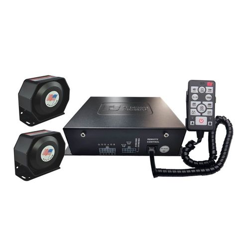 汽车警报器警笛有线警报器车载喊话器28音警笛喇叭sa9200esa9400e