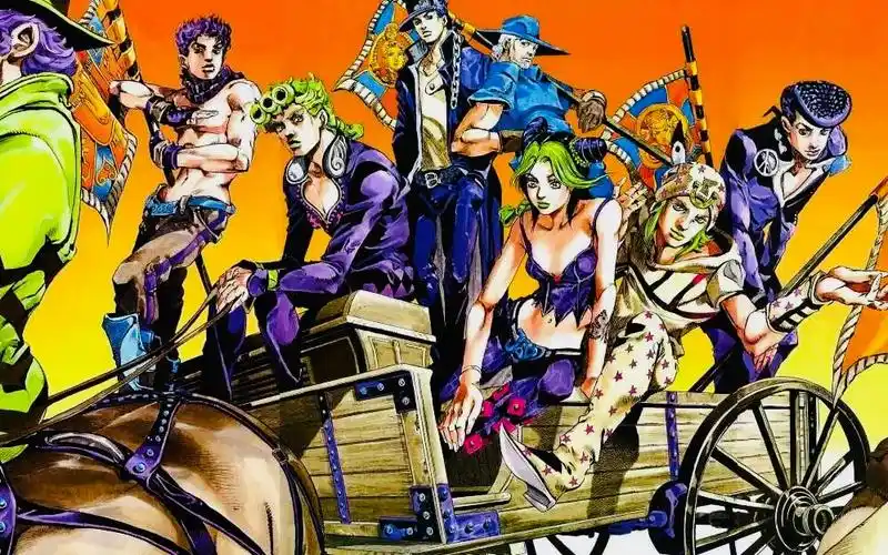 【jojo的奇妙冒险】历代音效op 彩蛋解读1080p合集 【石之海再次更新