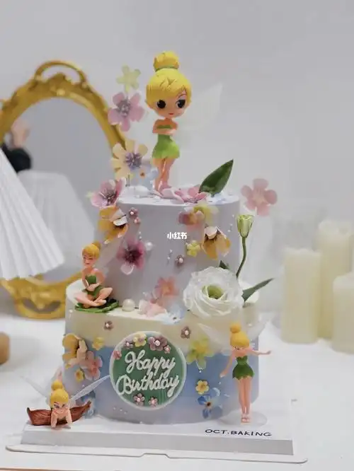 花仙子蛋糕女孩蛋糕公主蛋糕仙女蛋糕