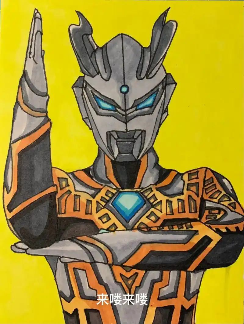 再出一个你们喜欢的赛罗奥特曼 大家谁知道这是哪个形态的赛罗  - 抖