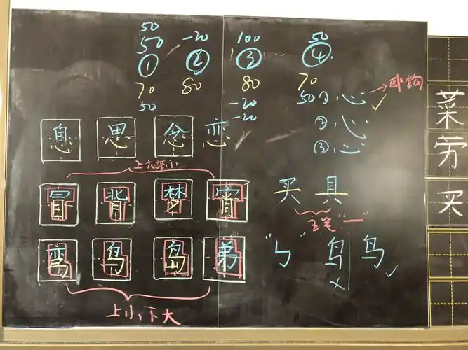 万科一小书法社团课半期评价与总结