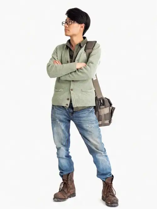 速写站姿照片写生素材5