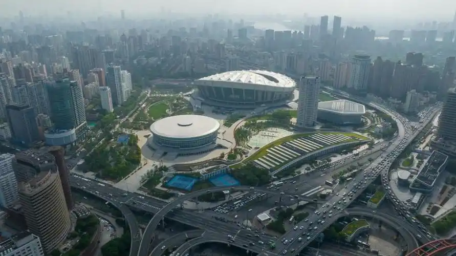 徐家汇体育公园上海体育场整体改造项目获上海市既有建筑绿色低碳更新