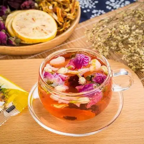 月季花茶要用开水煮