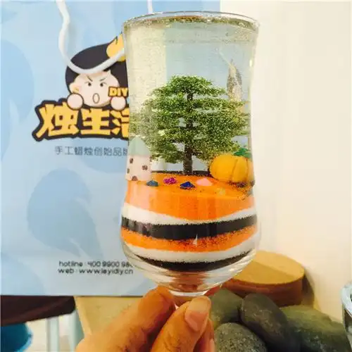 万圣节果冻蜡烛杯造型上市