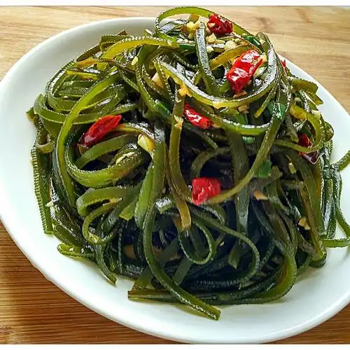 依果拉子做的凉拌海带丝