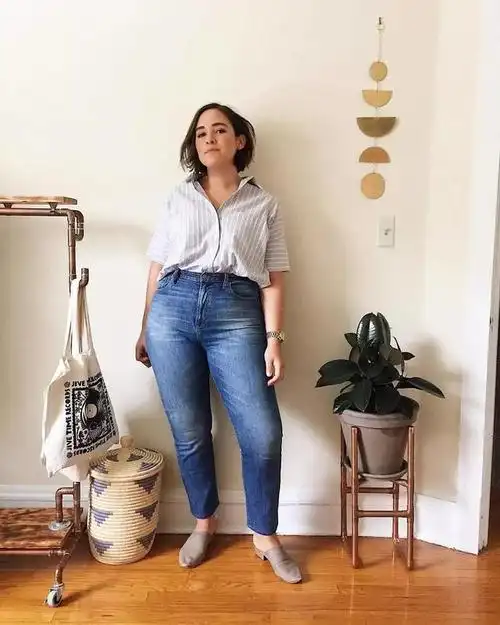 背厚,腰粗,屁股大?真胖女孩需要注意的穿搭雷区