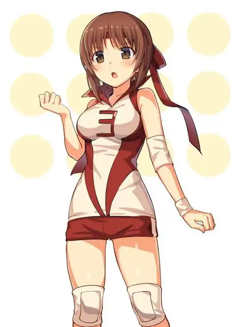 排球部美宝玲-少女与战车西住美穗-触站