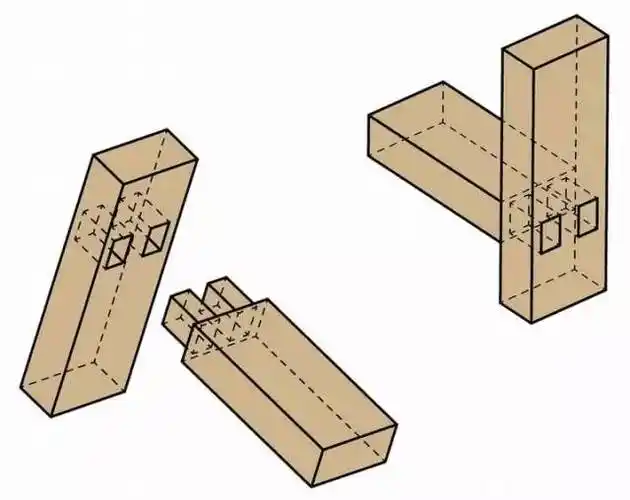 140种榫卯结构详细图纸附部份榫卯制作计算公式