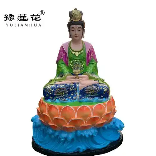 三娘娘神像华山三娘又称华山老母西岳公主玻璃钢塑像西天老母神像