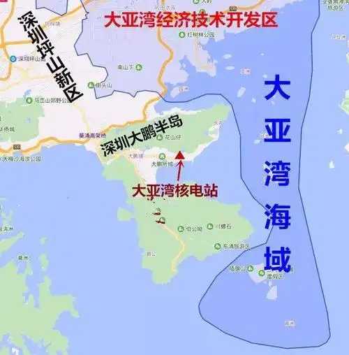 深圳大亚湾区域图,深圳大亚湾图片_大山谷图库