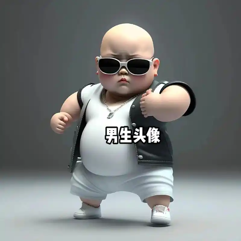 头像千篇一律 来点儿个性与众不同的胖小孩萌娃头像吧 #优质头 - 抖音