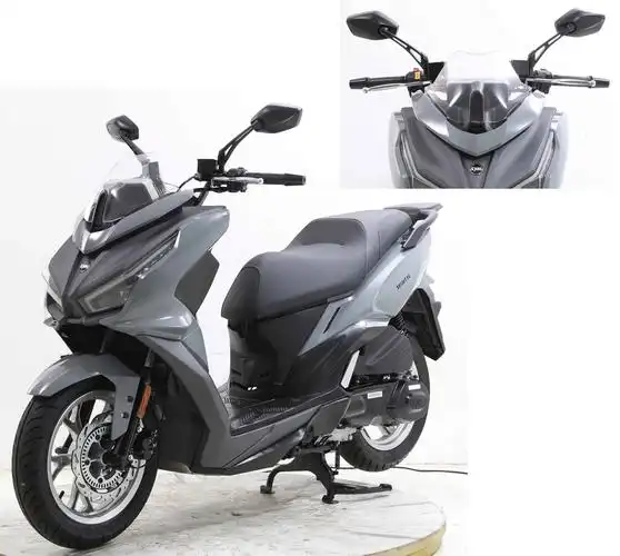 xs150t-9c 厦杏三阳牌150cc汽油前盘式后盘式两轮摩托车图片