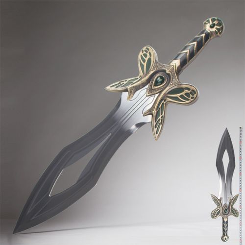 刀塔虚空蝴蝶剑1比1dota2周边全金属武器模型道具礼物包邮未开刃