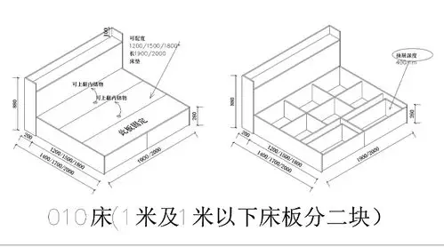 板式床类双人床榻榻米床收纳高箱储物床1.5 1.8米现代简约沙发床
