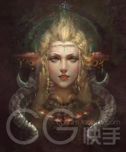 精灵妖魅 cg 原画 造型 素材包 画集 图集 妖精 女妖