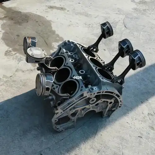 废物利用发动机改桌子喝茶也不错就是重