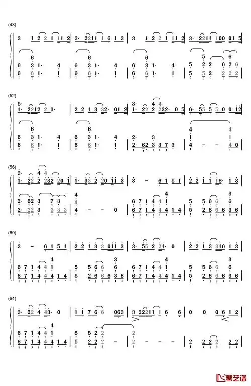 i see fire钢琴简谱-数字双手-ed sheeran4