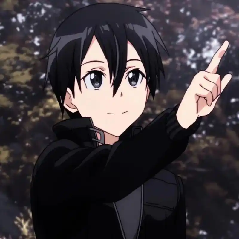 《刀剑神域》结城明日奈x桐谷和人,动漫头像情头,自剪分享