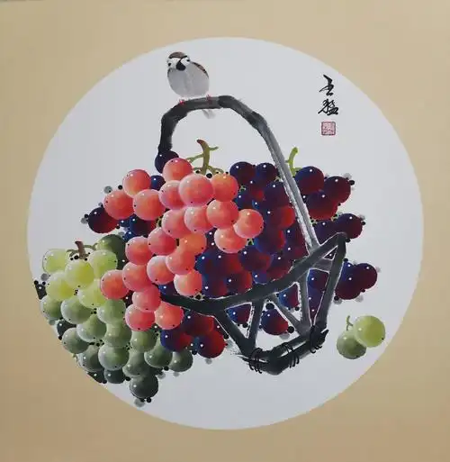 第三期王猛小写意葡萄～小品网络研习班招生简章