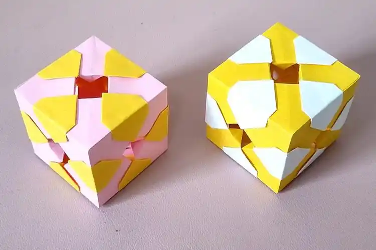 给死人折纸正方体 手工折纸大全-普车都