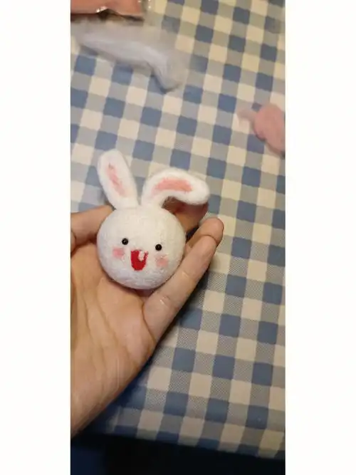 羊毛毡小兔子