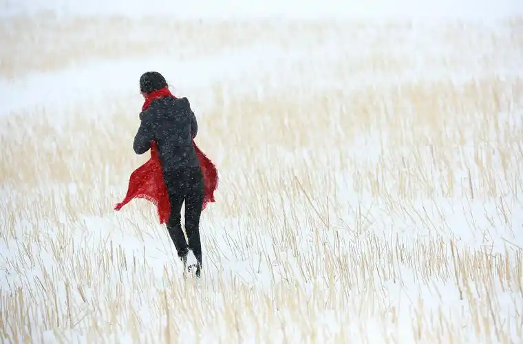 雪中的那个背影 - 地方类-摄影大赛2016 - 国家地理中文网